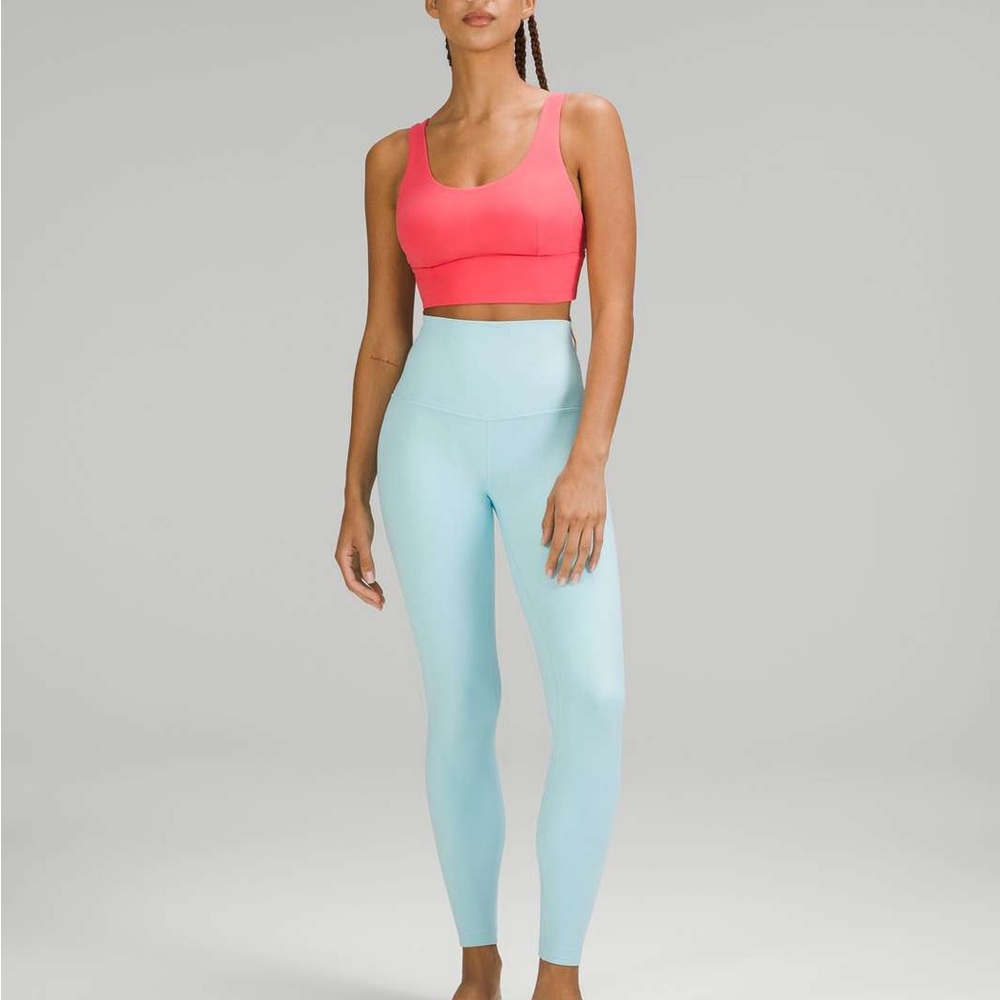 Lululemon Align HR 28” Icing Blue legging size 6